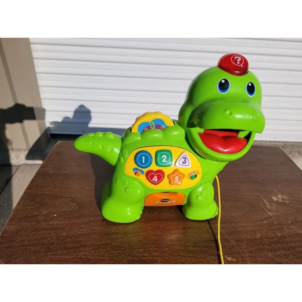 VTech Spinning Lights Learning Hippo — Interactive ABCs & Numbers